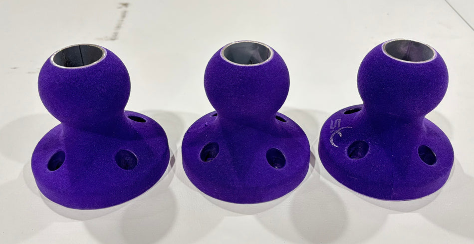 Door Knob -Pegs Purple (quick ship)