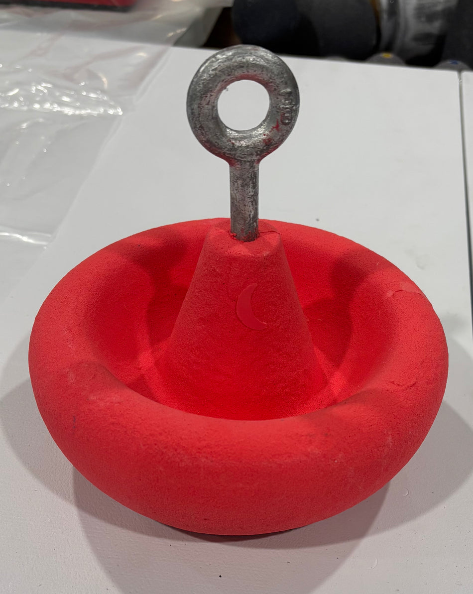 Bowl -  neon salmon pink (quick ship)