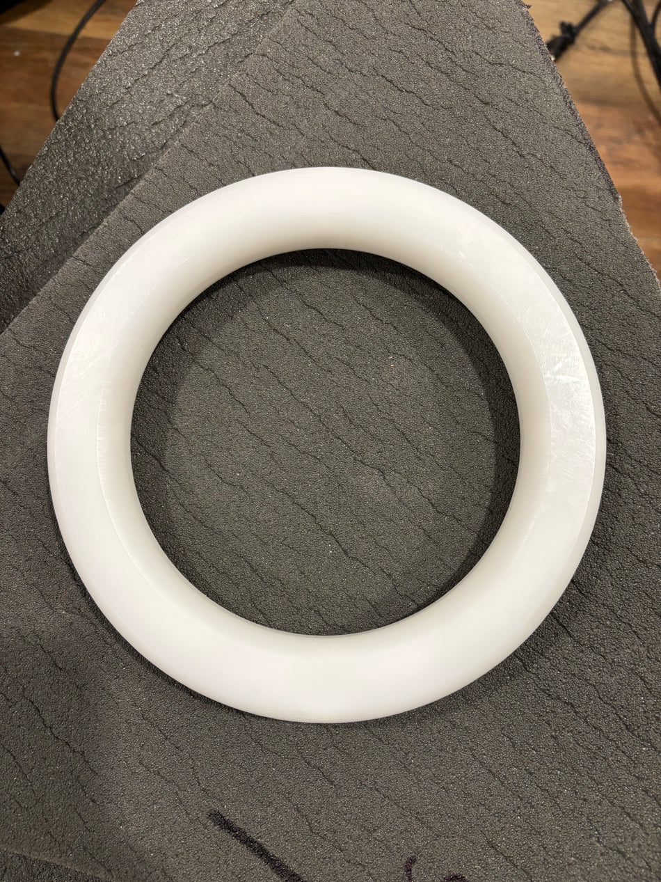 Demo White HDPE 8" Rings